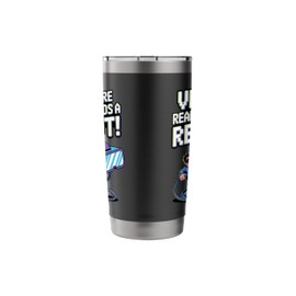 Reboot Reality With VR Headset For Gaming Fans Stainless Steel Insulated Tumbler
