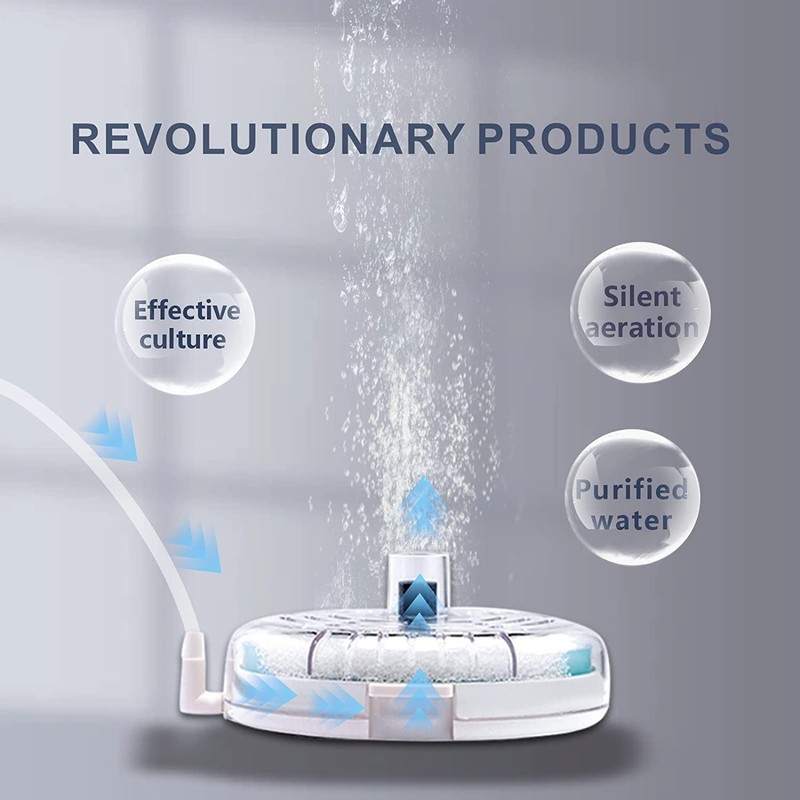 UPETTOOLS Mini Aquarium Sponge Filter, Small Internal Fish Tank Filter