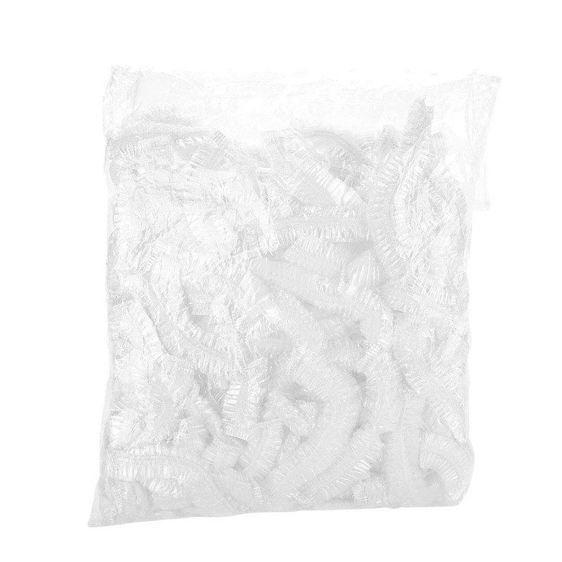 100pcs Gorros de ducha desechables Sombrero de Baño Gorro de