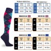 Compression Socks for Men & Women 7 Pairs Circulation 15-20