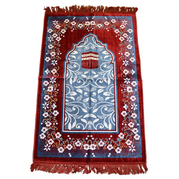 Islamic Prayer Rugs Made in Turkey with Fine Velvet