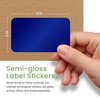 Colour-Coding Labels (8 Colors) Large Rectangular Labels 7.5cm x 5cm