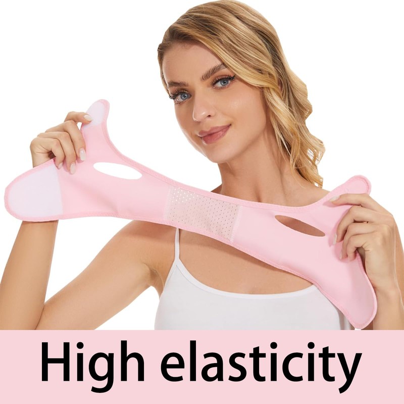 Chin Strap for Women,Reusable V Line Lifting Mask,Breathable, Comfortable Chin