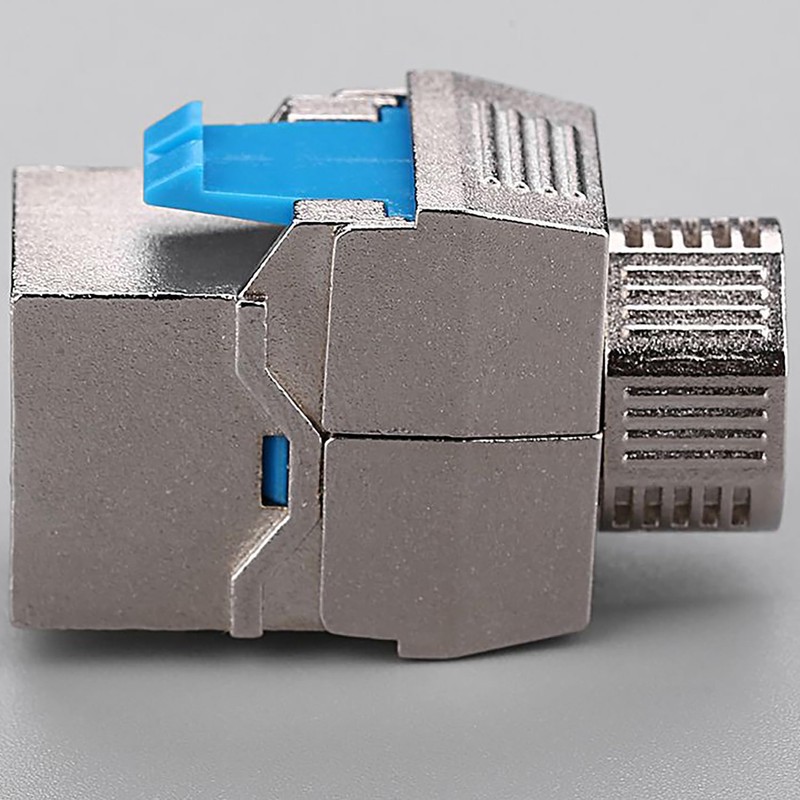 Tunghey CAT8 RJ45 Keystone Shielded Coupler - Ethernet Female to