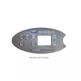 Marquis Spa 650-0682 Topside 4 Button Overlay fits Marquis Spas Hot Tub Control Panel