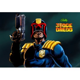Bally Judge Dredd Pinball Machine Translite Custom #3