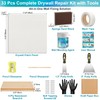Drywall Repair Kit with 12"x12" Dry Wall Repair Panel, 33-in-One