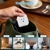 Multi Plug Outlet Extender, FiiMan 5 Outlet Splitter Wall Adapter,