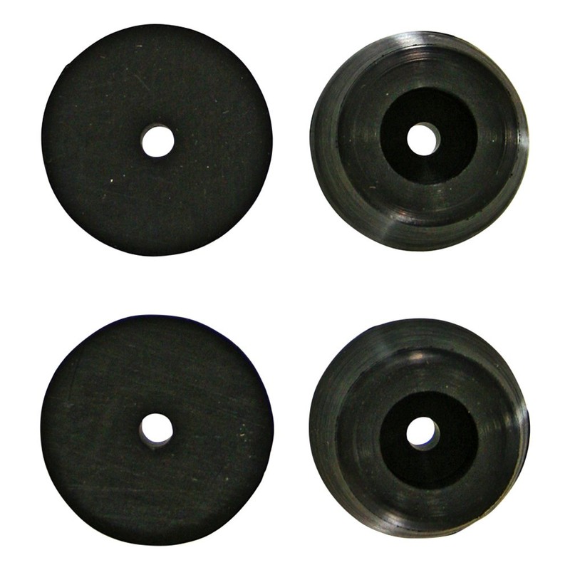 Wake Industrial Screw-on Rubber Cushion, 1.1 x 0.7 inches (28