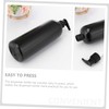 CAXUSD 5pcs Refillable Lotion Pump Bottle Shampoo Dispenser for Use