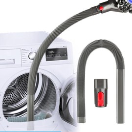 RTop Dryer Vent Cleaner Kit Compatible with Dyson V7 V8 V10 V11 V12 V15 Gen5 Cordless Vacuum Cleaner, Dryer Lint Remover Flexible Hose Attachment Removes Deep Lint