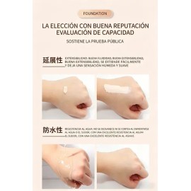 Base Correctora Lameila, Impermeable Y Duradera, 30 G