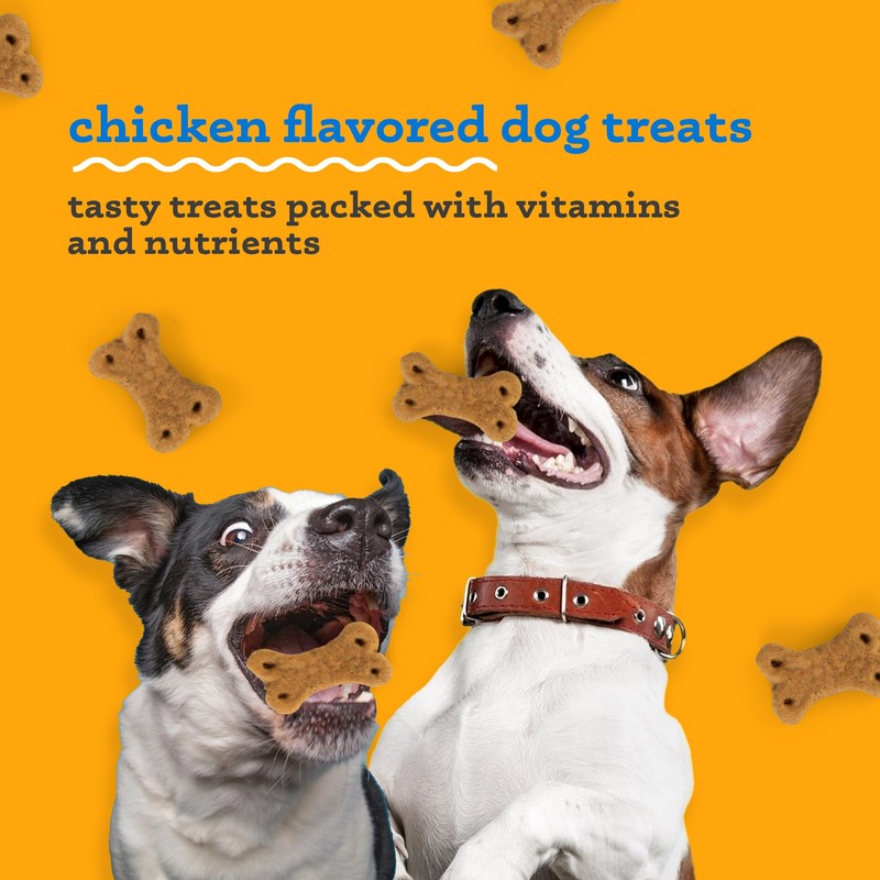 Wags & Wiggles Soft & Shiny Treats for Dogs, Chicken