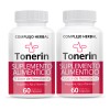 Tonerin | 2 Frascos | 120 Cápsulas | Nuevo Con Más Porciones