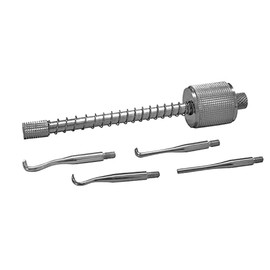 Dental Crown Remover - Spring Loaded with 4 Tips