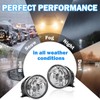 Fog Lights Compatible With 2004-2015 Nissan Titan/2005-2007 Armada Fog Lamps
