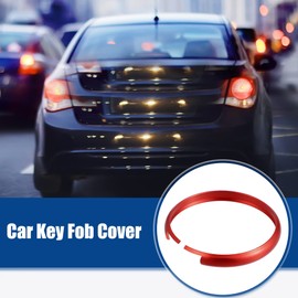 X AUTOHAUX 2pcs Car Remote Key Fob Cover Shell Case for Mini Cooper Red