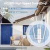 WAVLINK 2024 AC1200 Outdoor WiFi Extender, Long Range Dual Band
