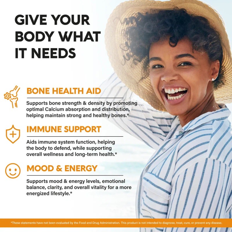 Nutraharmony Vitamina D3 10000 Iu K2 Mk-7 120 Cpsulas