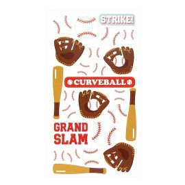 Recollections Baseball Sports Planner Stickers Papercraft  DIY Crafts Game Day Party Favors