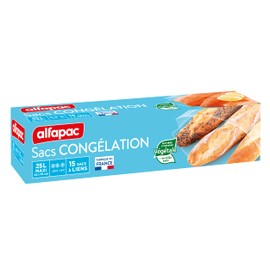 Alfapac XXL Vegetable Freezer Bags 42 x 70 cm