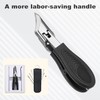 Eagle Beak Beveled Nails Clippers, Stainless Steel Angled Nail Clipper