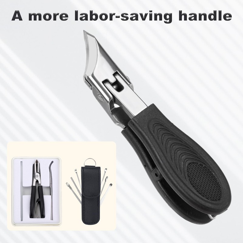 Eagle Beak Beveled Nails Clippers, Stainless Steel Angled Nail Clipper