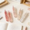 5PCS Correction Tape Set Transparent Gradient Cute Design Tippex Pen