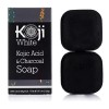 Koji White Jabón Iluminante-suavizante Ácido Kójico Y Carbón