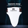 Keenso Taekwondo Groin Guard, Men's Adjustable Groin Guard, Taekwondo PU