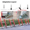 Aluminum Anti-Skid Shoe Kit for Extension Ladders,Rubber Padded Feet,Extension Ladder