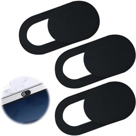 WANGENPING 3 Piece Webcam Cover, Iaptop Camera Cover, Webcam Cover, Camera Blocker, Camera Cover Notebook, Peeping Prevent Sliding Camera Cover, for Tablet, Laptop, Smartphone