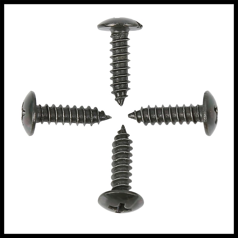 Hihaha 50 Sets 4.2x16mm U Clip Screw Assortment Car Clips