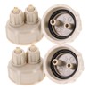 SHOWERORO 4Pcs Quick Screw Cap DIY Generator Bottle Kit for