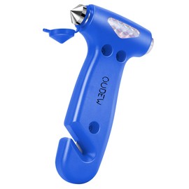 OUDEW Safety Hammer Cute, Multifunctional Car Escape Tool with Seat Belt Cutter & Window Breaker, Emergency Escape Hammer