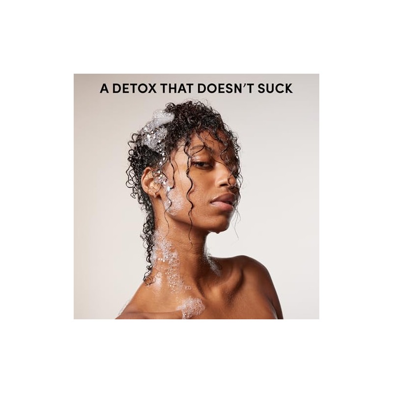 OUAI Detox Shampoo, Clarifying Cleanse for Dirt, Oil, Product and