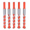 5PCS Twist Drill Bits 16.2mm Straight Triangle Shank Cemented Carbide
