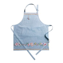 Maison d' Hermine Apron, 100% Cotton, 1 Piece, Adjustable Neck Strap, Apron with Middle Pocket and Long Ties for Women, Men, Chef, Ibiza