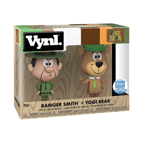 Funko Vynl Ranger Smith and Yogi Bear POP! Limted Edition Version