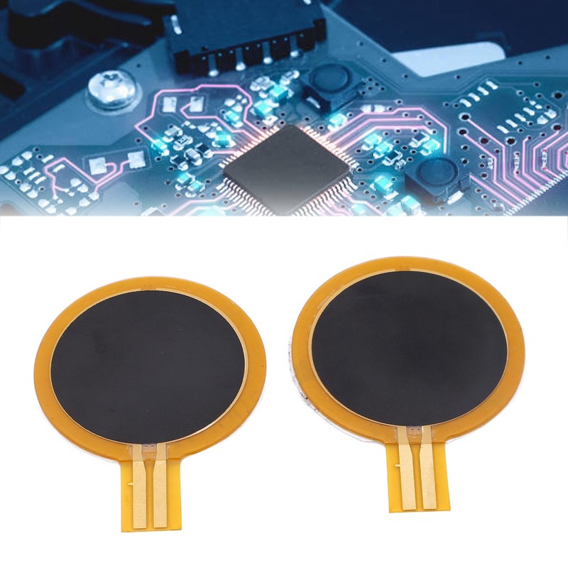 2PCS Thin Film Pressure Sensor Waterproof Wear Resistant Force Sensing