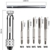 LEAUNGYOO Tap Handle, Screw Tap, Ratchet, Tap Holder, T-shaped Handle,
