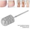 Stainless Steel Pedicure Nail Drill Bit Foot Dead Skin Removal
