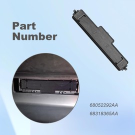 Dunviku Cabin Air Filter Access Door Compatible with Dodge Ram 1500 2500 3500 Chr ysler 200 Compass Patriot Air Conditioning Filter Access Door Replaces 68318365AA 68052292AA