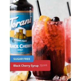 Torani Sugar Free Black Cherry Syrup 750mL