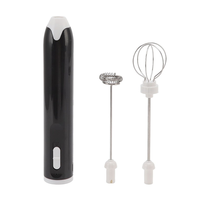 Electric Egg Beater Portable Multi Gears Milk Frother Rechargeable Kitchen