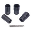 5Pcs Lug Nut Socket Set Convenient Efficient High Hardness Durable
