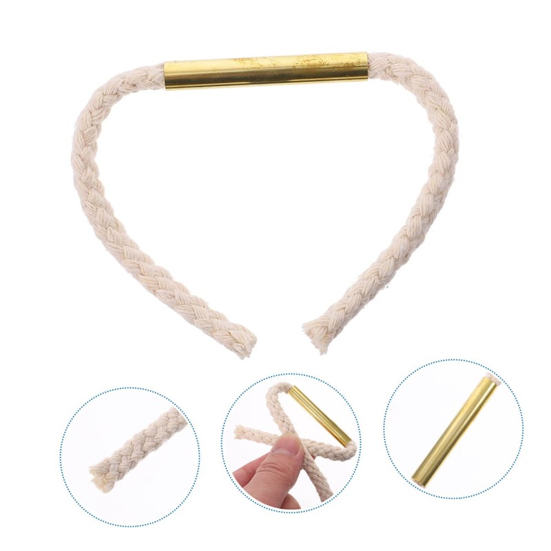KOMBIUDA 2pcs Outdoor Wick Rope Fire Starter for Camping Hiking