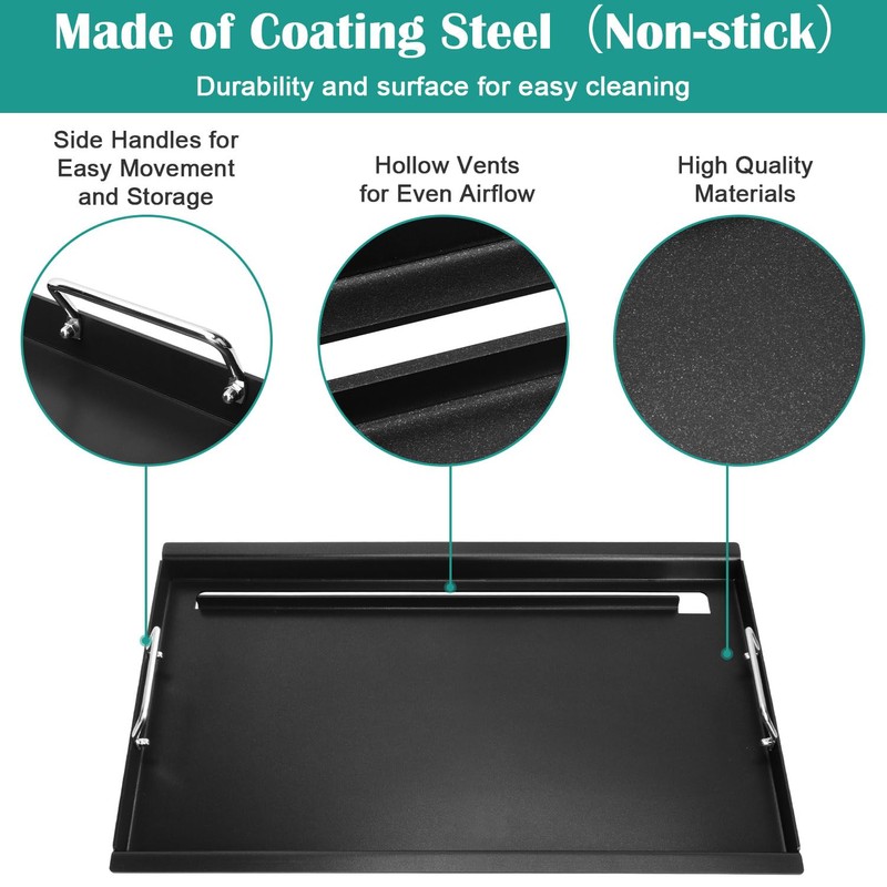 Full Size Griddle for Weber Old Spirit 200 Series, Flat