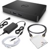 Dell WD15 USB-C Docking Station Bundle with Dual Monitor Support,