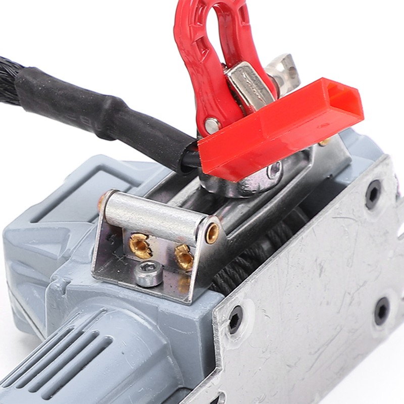 RC Automatic Winch and Wireless Remote Controller Receiver Simulation for